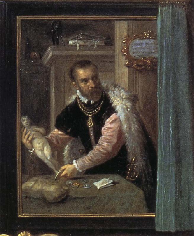 David Teniers Details of Archduke Leopold Wihelm's Galleries at Brussels oil painting picture